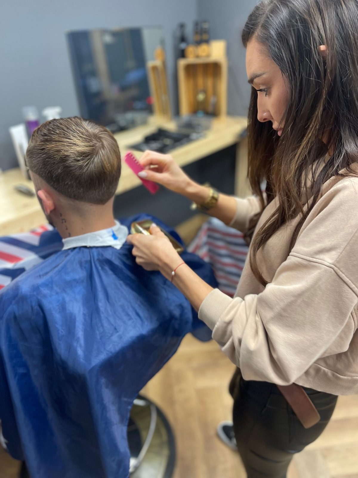 Efekt usługi barberskiej